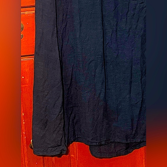 vintage dress semi sheer crochet top sleeveless maxi India rayon medium - Picture 4 of 8